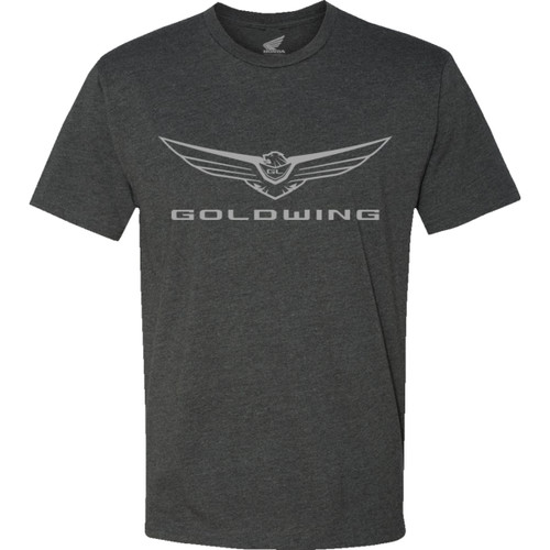Honda Apparel #NP21S-M3020-L - Goldwing Excursion T-Shirt - Charcoal - Large