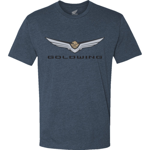 Honda Apparel #NP21S-M3021-L - Goldwing Cruiser T-Shirt - Navy - Large
