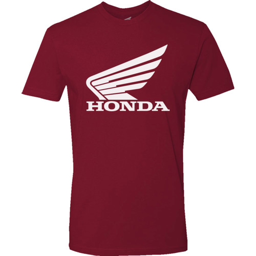 Honda Apparel #NP21S-M3018-XL - Honda Wing T-Shirt - Maroon - XL