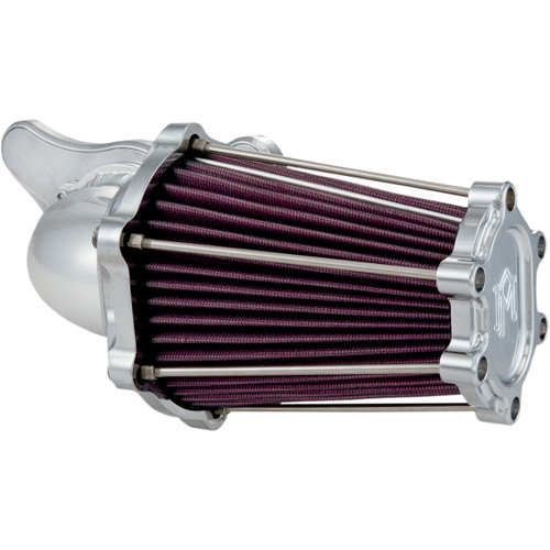 Performance Machine (PM) #0206-2049-CH - Fast Air Intake Cleaner - Chrome