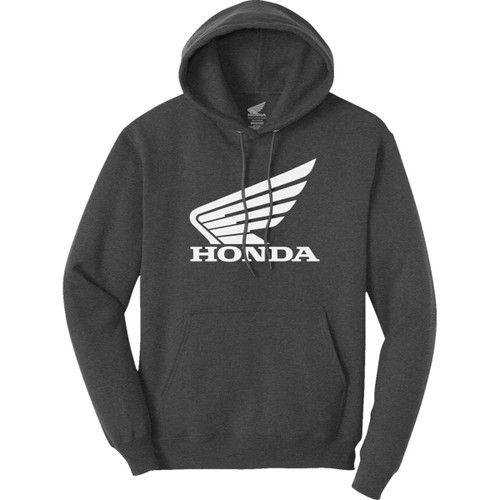 Honda Apparel #NP21S-S3031-2X - Women's Honda Wing Hoodie - Gray - 2XL