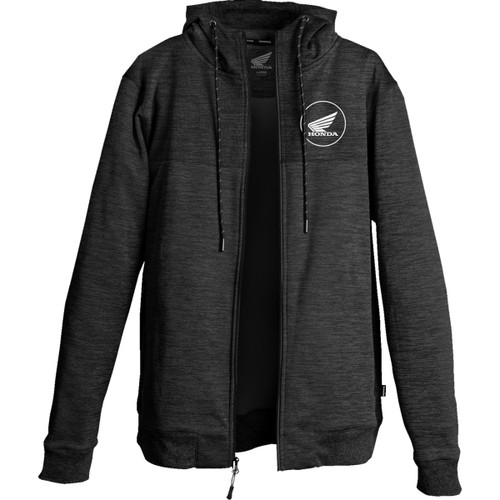 Honda Apparel #3050-6539 - Honda Zip hoodie - Black - Medium