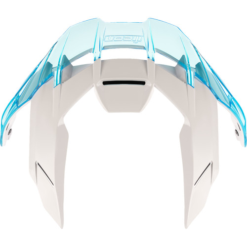 Icon - Ultraflite™ Spoiler - Gloss White/Dayglo Blue