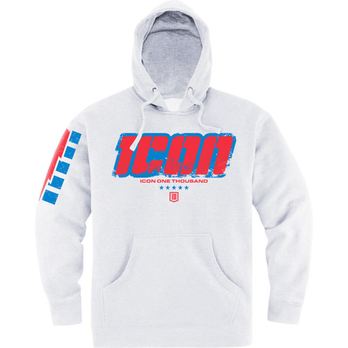 Icon - Intercept 84™ Hoodie - White - XL
