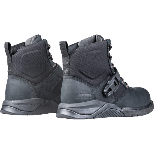 Icon - Superduty6 Safety Toe Boots - Black - US 12