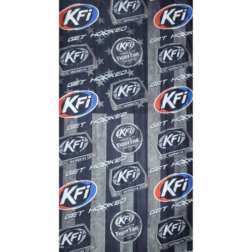 KFI Products #FM-BLK - Face Mask with KFI Logos - Black