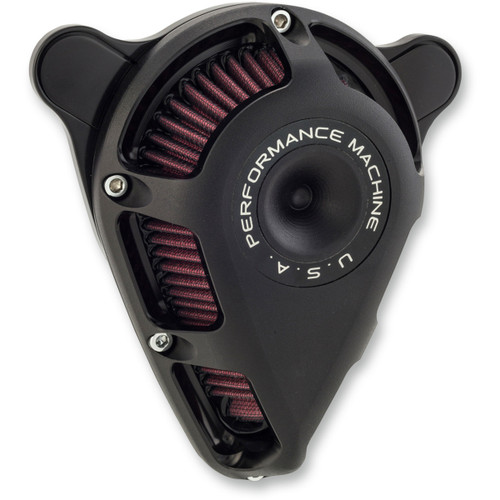 Performance Machine (PM) #0206-2114-SMB - Jet Air Cleaner Kit - Black Ops™