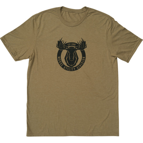 Moose Offroad - MUD Badge T-Shirt - Brown - Large
