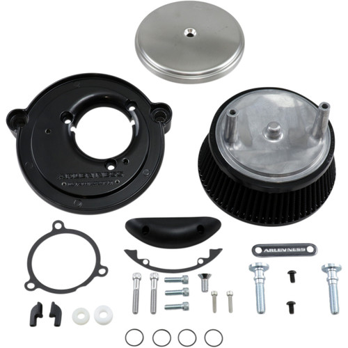 Arlen Ness #18-344 - Big Sucker™ Stage 1 Air Filter Kit - Black