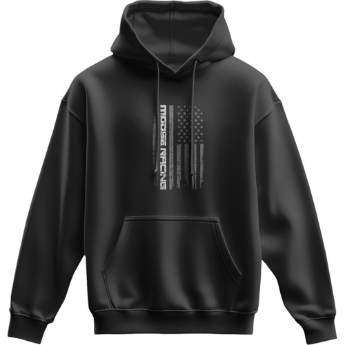 Moose Offroad - Stars and Stripes Forever Hoodie - Black - Small