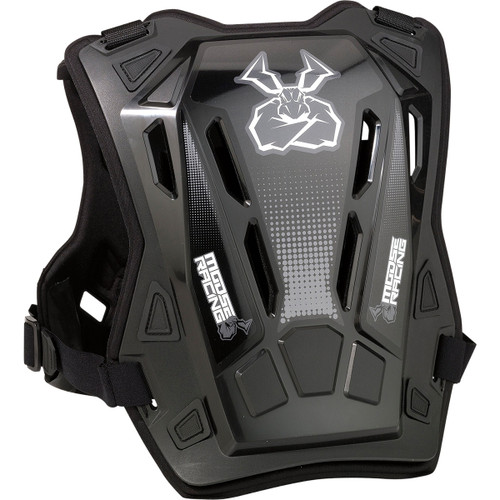 Moose Offroad - Youth Agroid™ Chest Guard - Black - 2XS/XS
