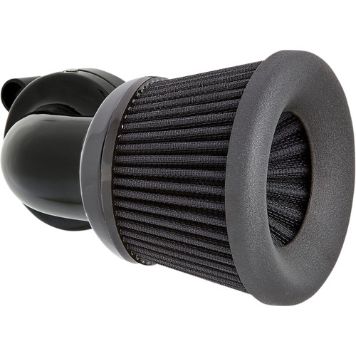 Arlen Ness #600-028 - Velocity 90° Air Cleaner Kit - Black
