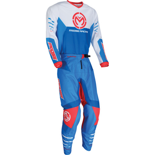 Moose Offroad - Qualifier® Pants - Red/White/Blue - US 50