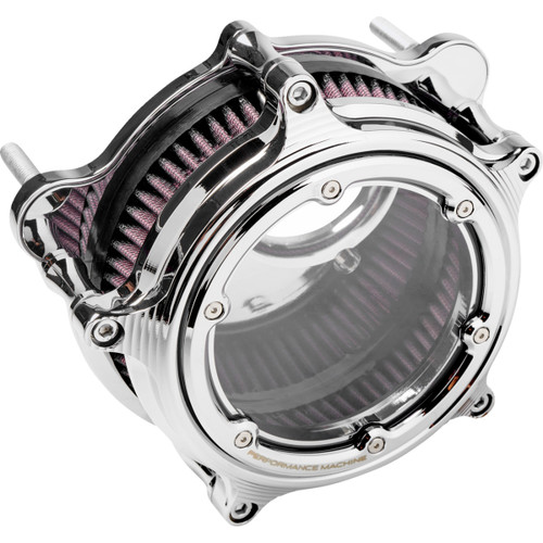 Performance Machine (PM) #0206-2157-CH - Vision Air Cleaner - Chrome