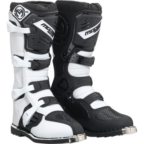 Moose Offroad - Qualifier Boots - Black/White - Size 13