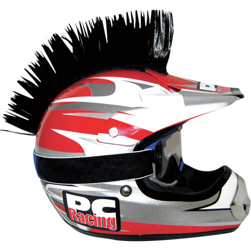 PC Racing #PCHMBLACK - Helmet Mohawk - Black
