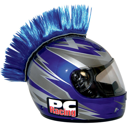PC Racing #PCHMBLUE - Helmet Mohawk - Blue