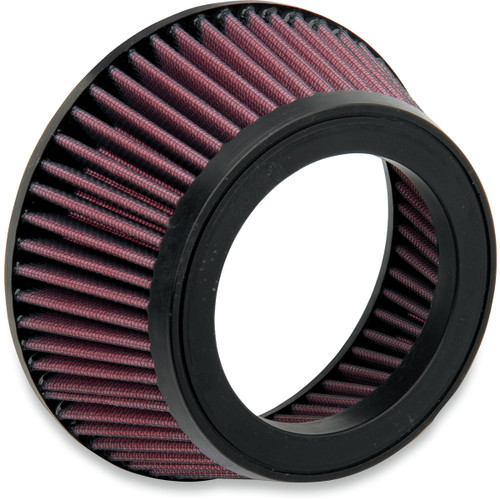 LA Choppers #LA-XXXFSM - Replacement Air Filter - Red - LA Choppers/Affliction Air Cleaners - Big Twin