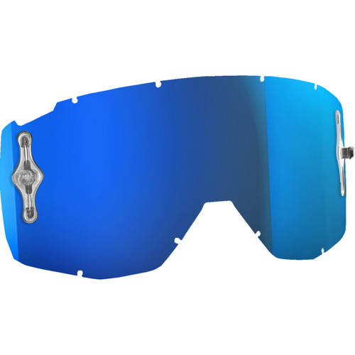 Scott #218814-282 - Hustle/Primal/Split Lens - Electric Blue Chrome AFC Works