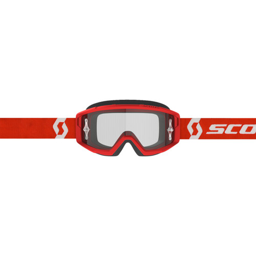 Scott #278598-1005113 - Primal Goggle - Red/White - Clear Works Lens