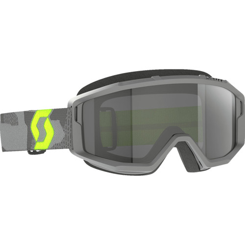 Scott #278600-7697053 - Primal Sand Dust Goggle - Light Gray/Neon Yellow - Dark Gray Lens