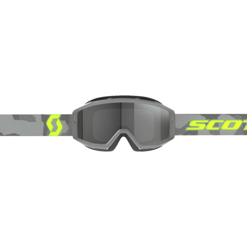 Scott #278600-7697053 - Primal Sand Dust Goggle - Light Gray/Neon Yellow - Dark Gray Lens
