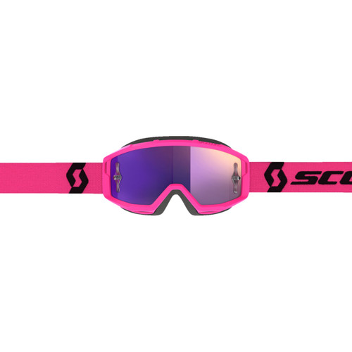 Scott #278597-1665281 - Primal Goggle - Pink/Black - Purple Chrome Works Lens