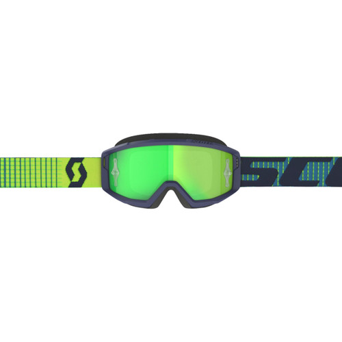Scott #278597-1054279 - Primal Goggle - Blue/Yellow - Green Chrome Works Lens