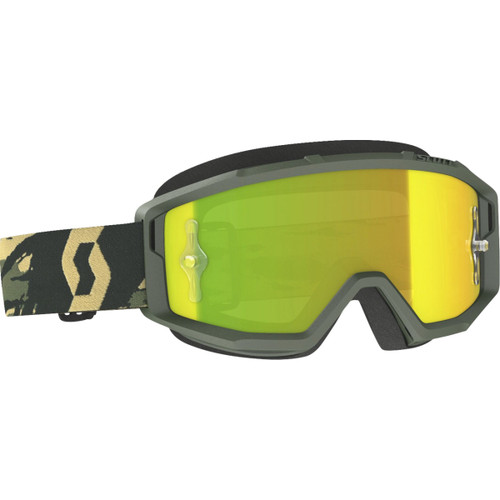 Scott #278597-6800289 - Primal Goggle - Camo Kaki - Yellow Chrome Works Lens