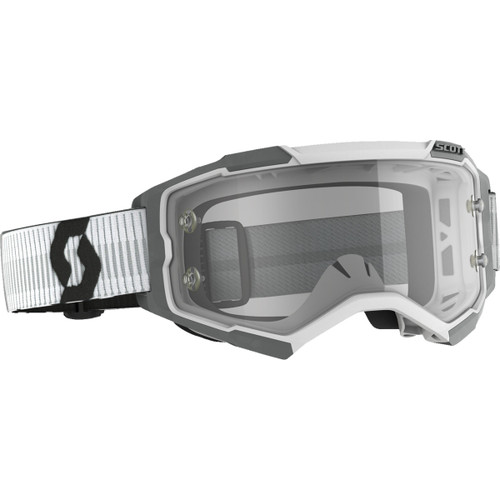 Scott #274514-1039113 - Fury Goggle - White/Gray - Clear Works Lens