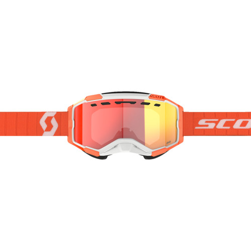 Scott #278605-0036312 - Fury Snow Cross Goggle - Orange - Enhancer Red Chrome Lens