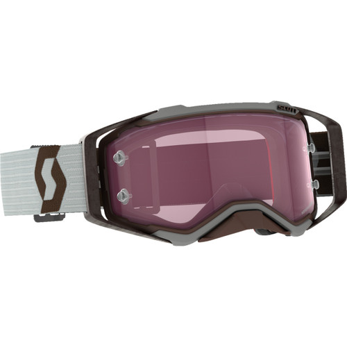 Scott #285536-7430352 - Prospect Amplifier Goggle - Gray/Brown - Rose Works Lens