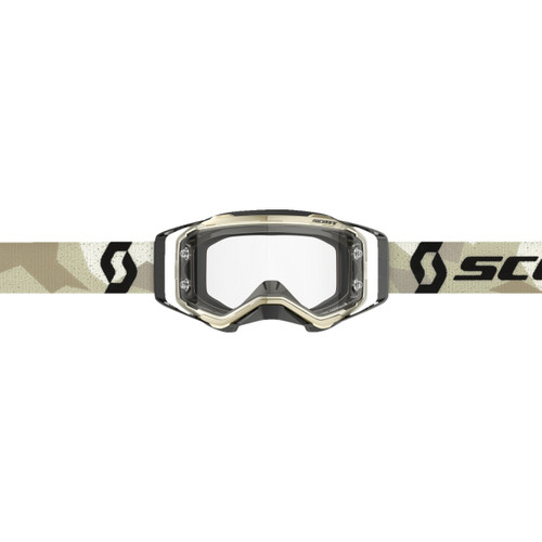 Scott #272826-7431327 - Prospect Sand Dust Goggle - Camo Beige/Black - Light Sensitive - Gray Works Lens