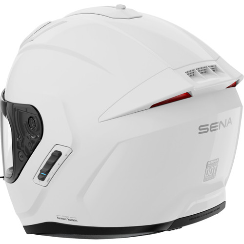 Sena #PHANTOM-GW00M3 - Phantom Helmet - Gloss White - Medium