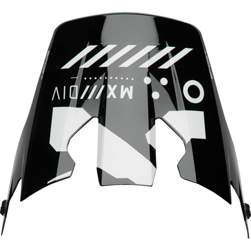Thor - Reflex Sport Visor - Strike - Black/Red