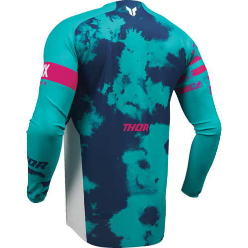 Thor - Launchmode Bleach Jersey - White/Aqua - 2XL