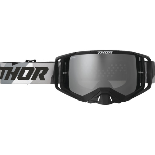Thor - Activate Goggle - Brave - Black/Camo - Silver Mirror Lens