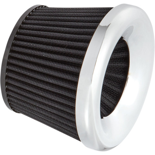 Arlen Ness #81-209 - Replacement Velocity 65°/90° Air Filter - Chrome