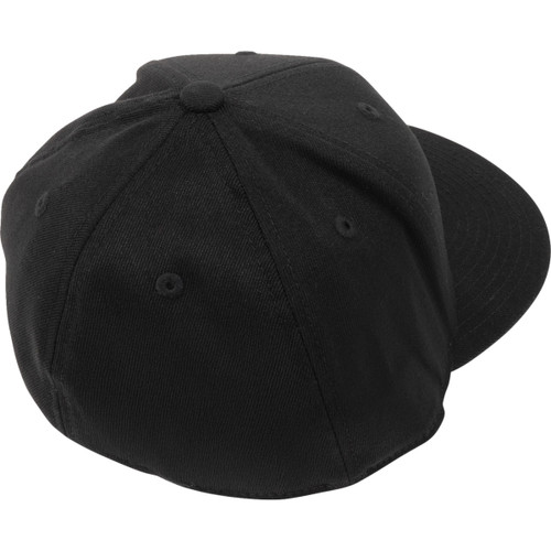 Throttle Threads #PSU24H12BKOR - Parts Unlimited Flat Bill Hat - Black