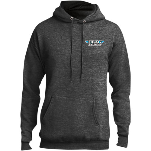 Throttle Threads #DRG29PC78HDHGMD - Drag Specialties Hoodie - Heather Gray - Medium