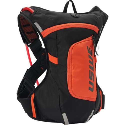 Uswe #2043438 - Moto Hydration Pack - 4L - Orange/Black