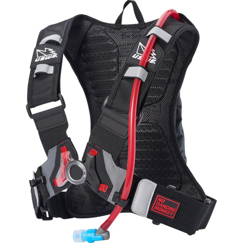 Uswe #2033401 - Moto Hydration Pack - 3L - Carbon Black/Gray