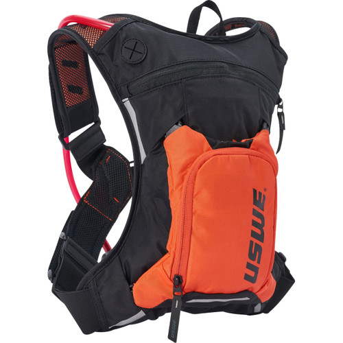 Uswe #5203090038 - Moto Hydration Pack - 3L - Factory Orange/Black