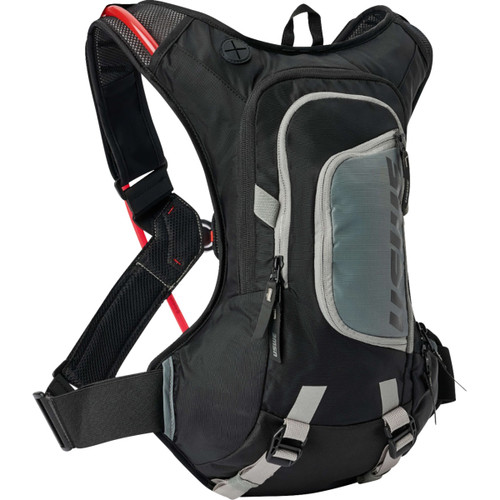 Uswe #5208085001 - Moto Hydration Pack - 8L - Black/Gray