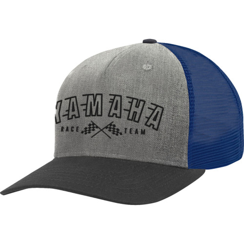 Yamaha Apparel #NP21A-H3241 - Yamaha Race Team Hat - Gray/Blue