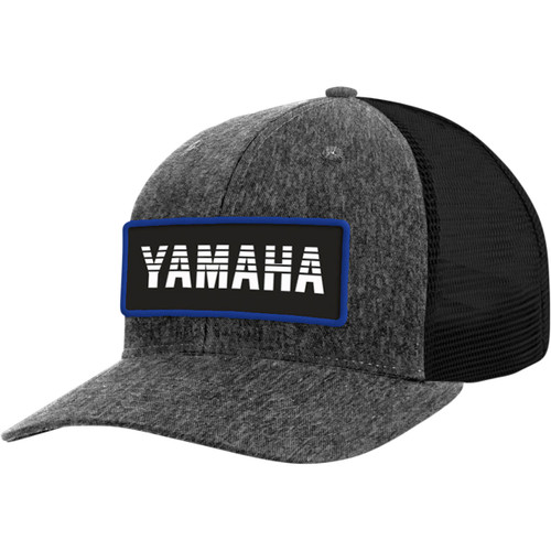 Yamaha Apparel #NP21A-H2735 - Yamaha Patch Hat - Heather Gray/Black