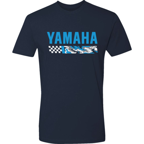 Yamaha Apparel #NP21S-M3114-2X - Yamaha Racing Camo T-Shirt - Blue - 2XL