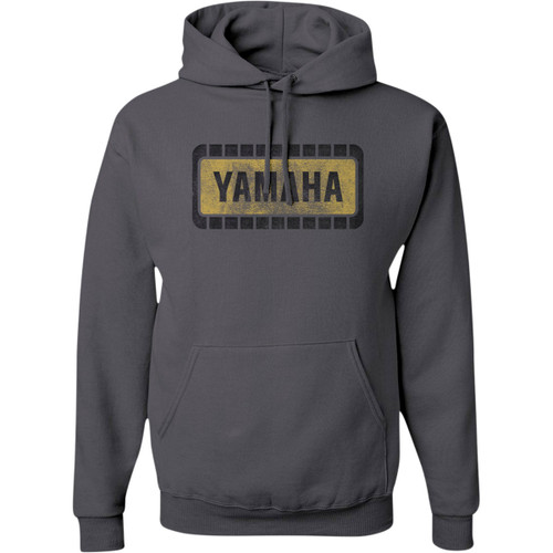 Yamaha Apparel #NP21S-M1971-M - Yamaha Retro Hoodie - Charcoal - Medium