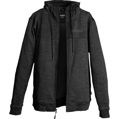 Yamaha Apparel #3050-6536 - Yamaha Zip Hoodie - Black - XL