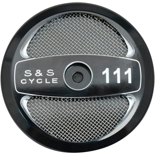 S&S Cycle #170-0319 - Stealth Air Cleaner Cover - Black - 111"